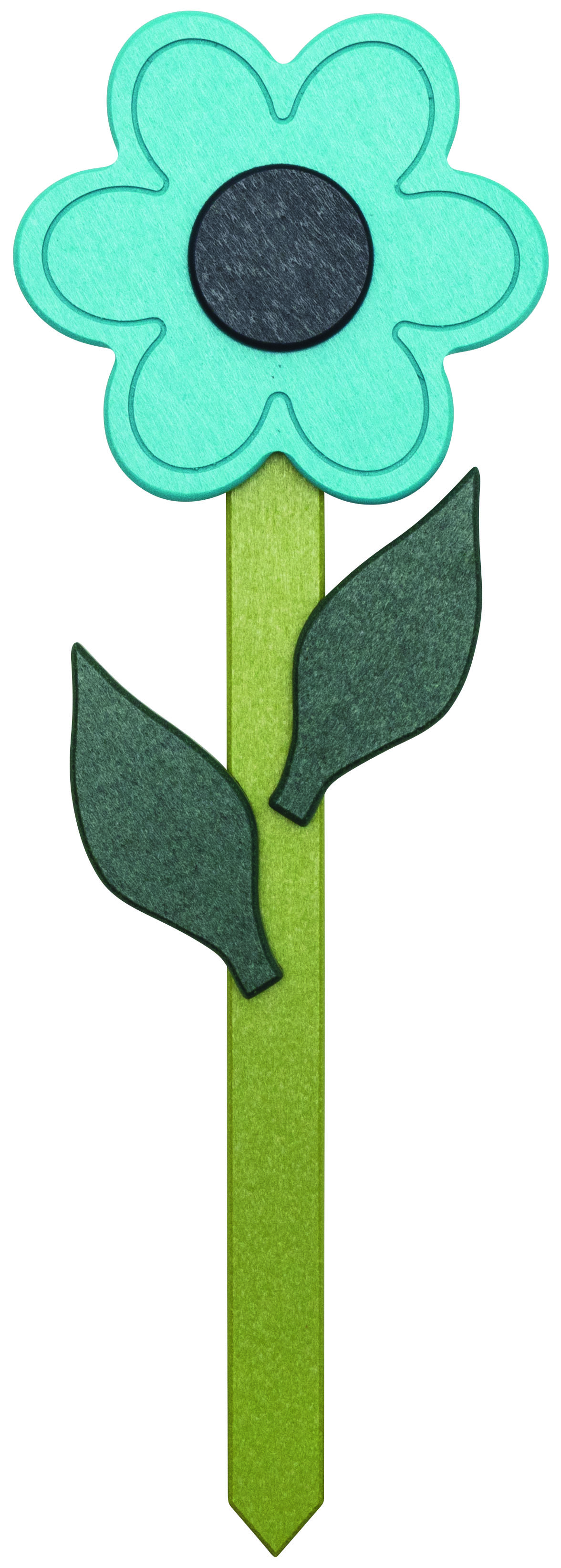 Round Flower w/ Stem